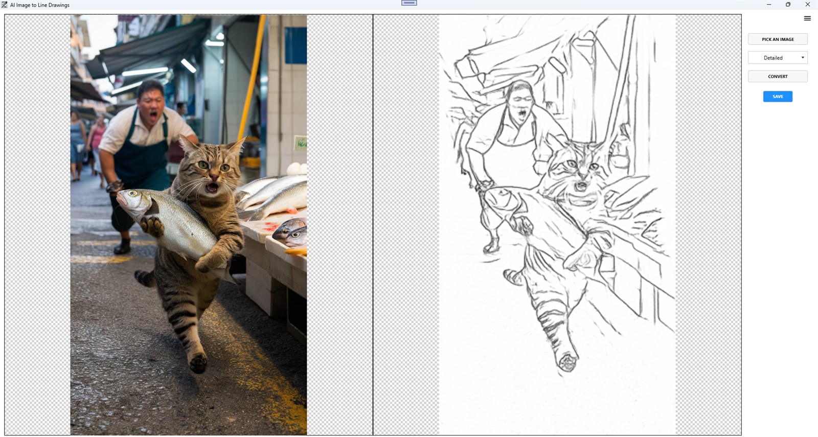 AI Image to Line Drawings screenshot 5